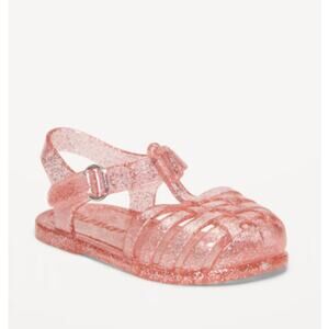 Old Navy Jelly Fisherman Sandals for Baby 0-3 M | Pink Bell